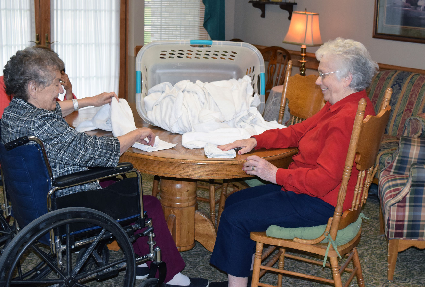 Pat Mack and Delores Moen